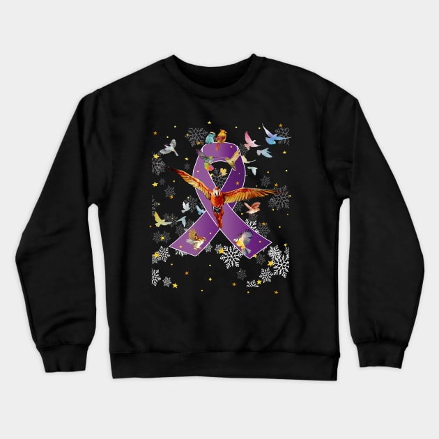 HIV Birds Symbol Costume Gift Crewneck Sweatshirt by Pretr=ty